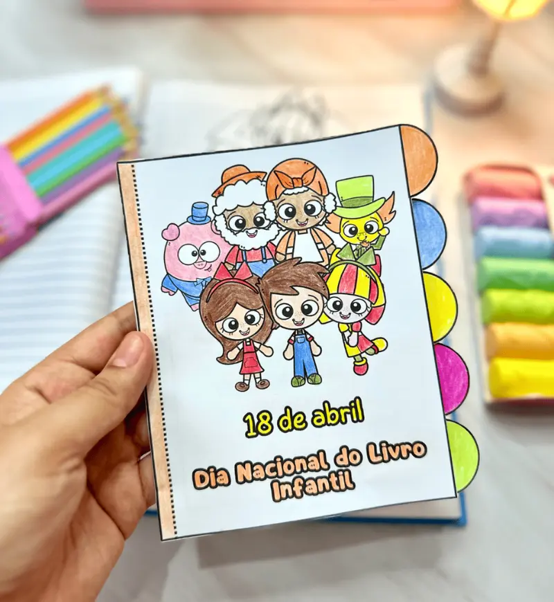 Livrinho Interativo - Dia do Livro Infantil