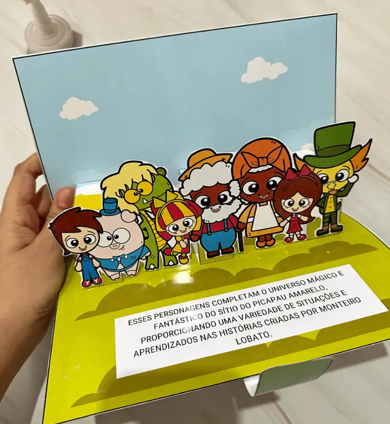 Livro 3D - Sítio do Picapau Amarelo