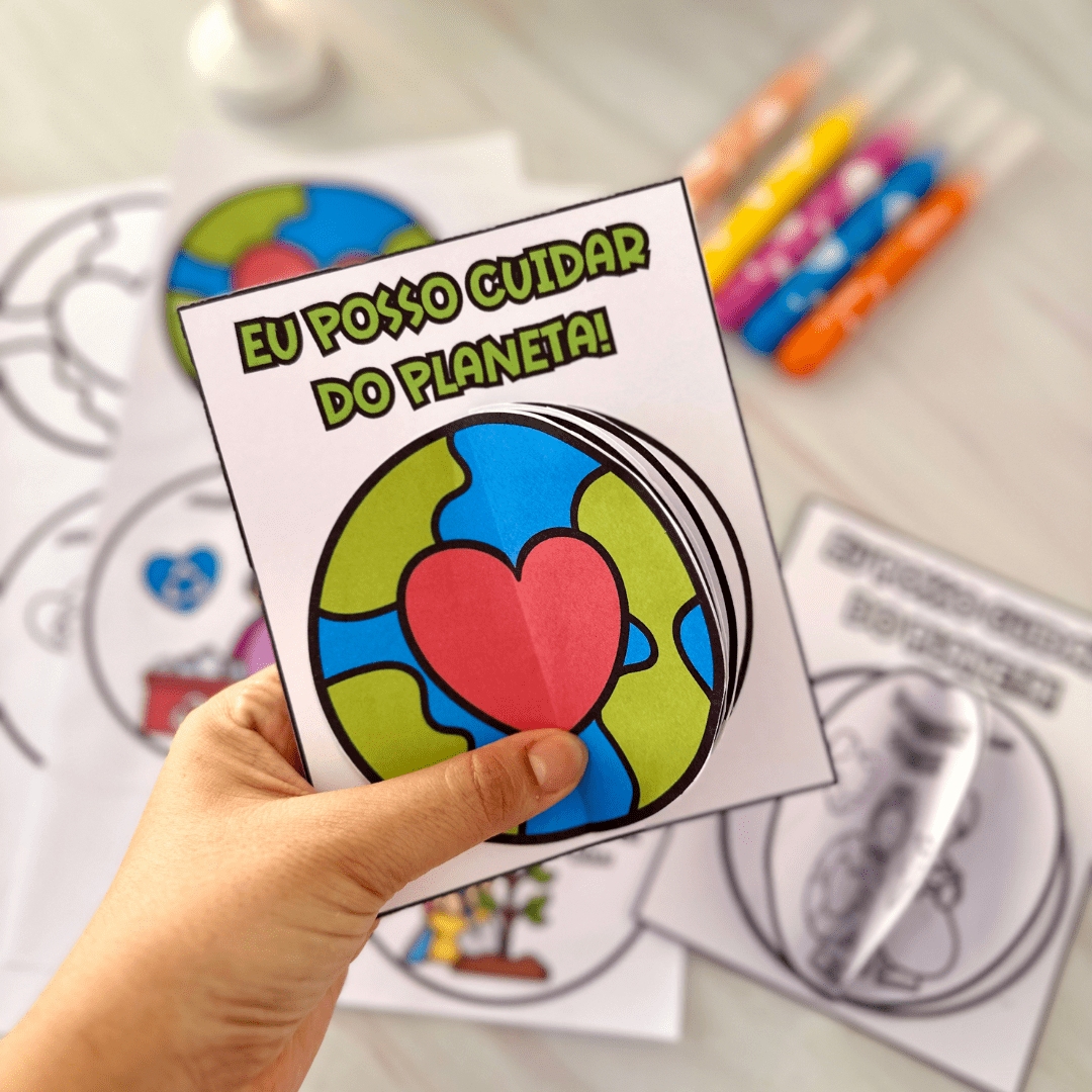 Livrinho Eu Posso Cuidar do Planeta