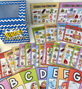 Bingo do Alfabeto – Mundo Pedagógico: Atividades da Pro