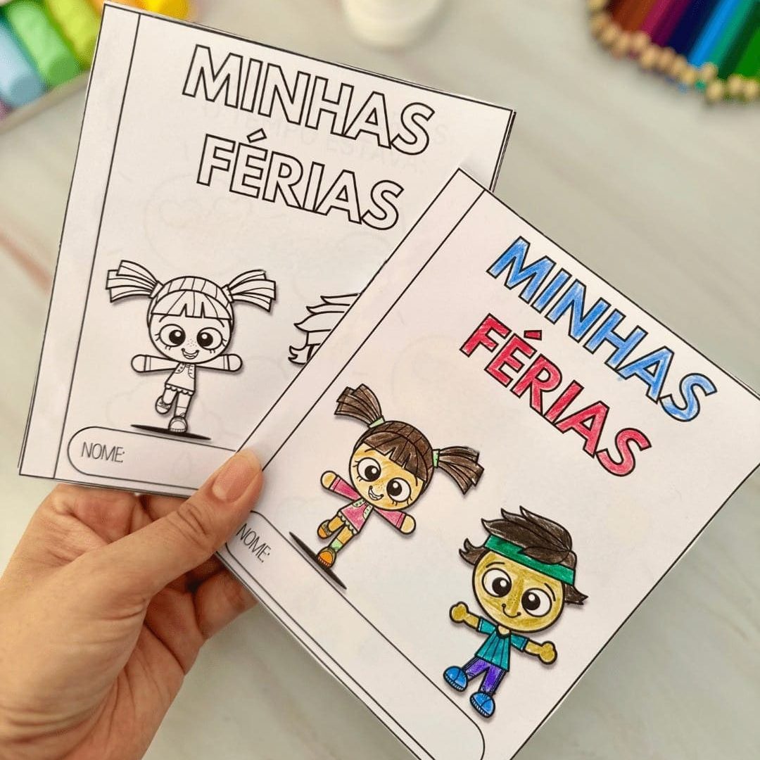 Revistinha Minhas Férias
