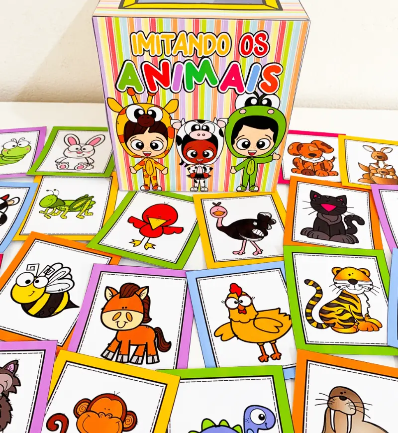 Caixinha Imitando os Animais