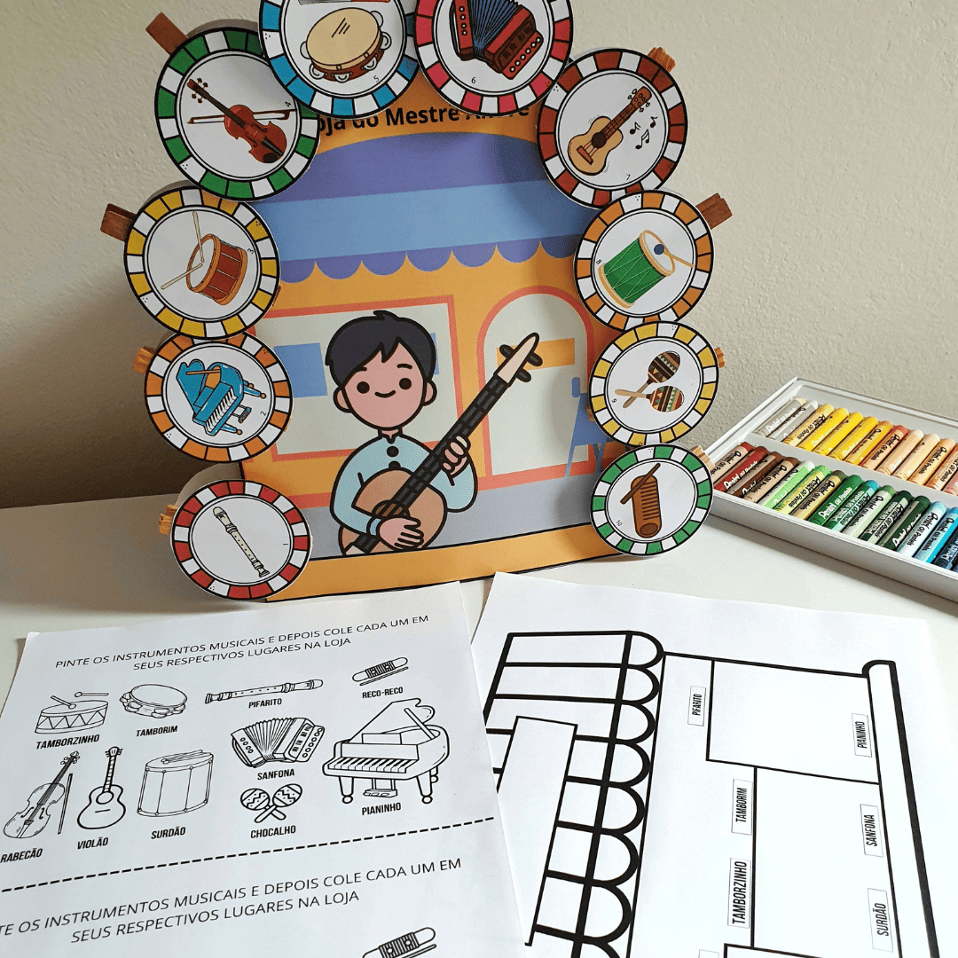 Loja do Mestre André (Luva + Atividade)