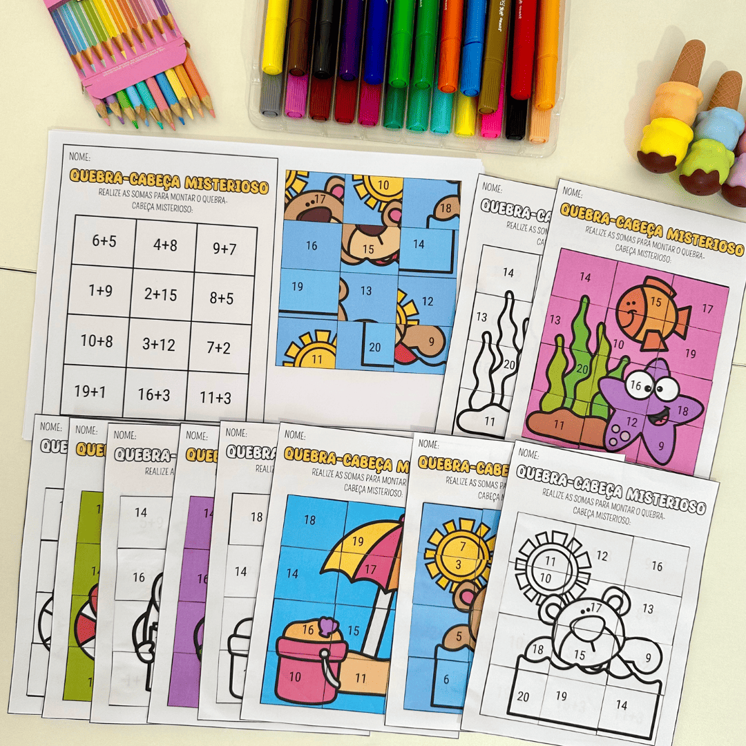 Quebra-cabeça Soma Misteriosa