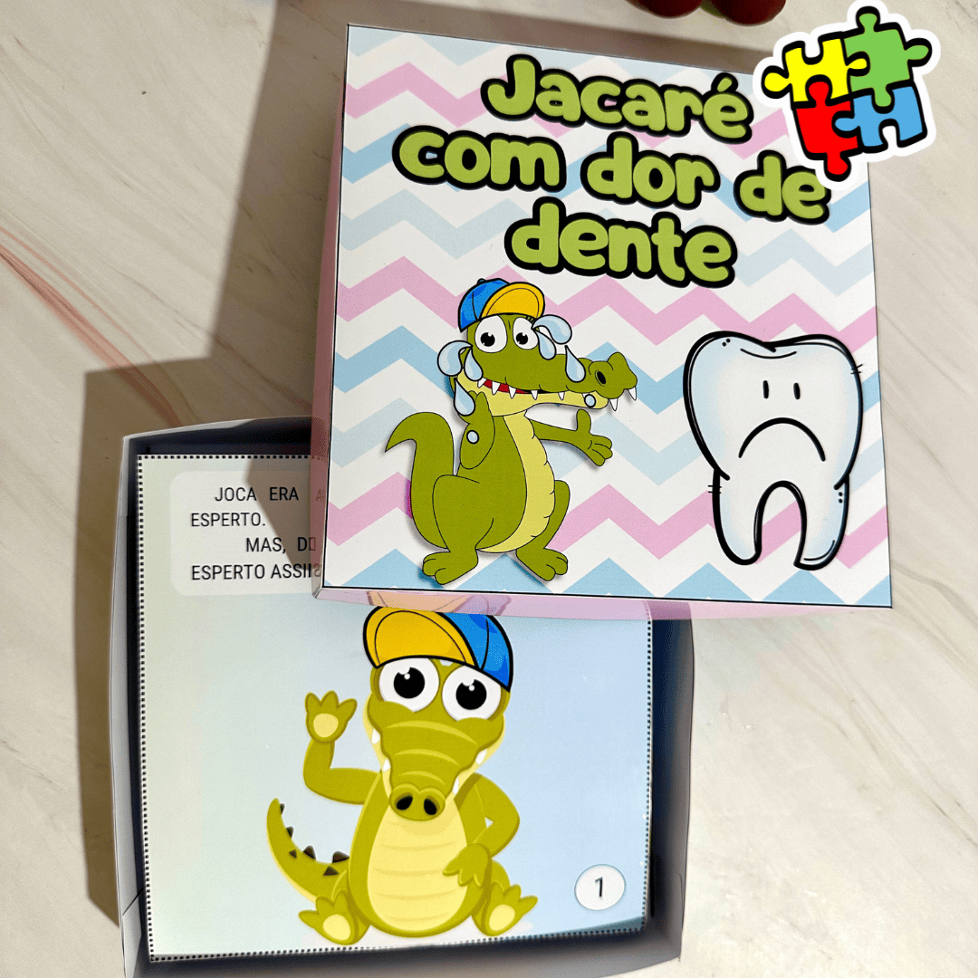 História na Caixa - Jacaré com Dor de Dente