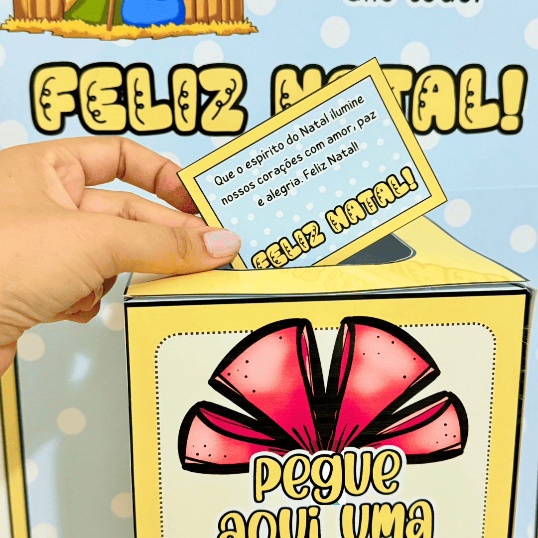 Cartaz Mensagem de Natal