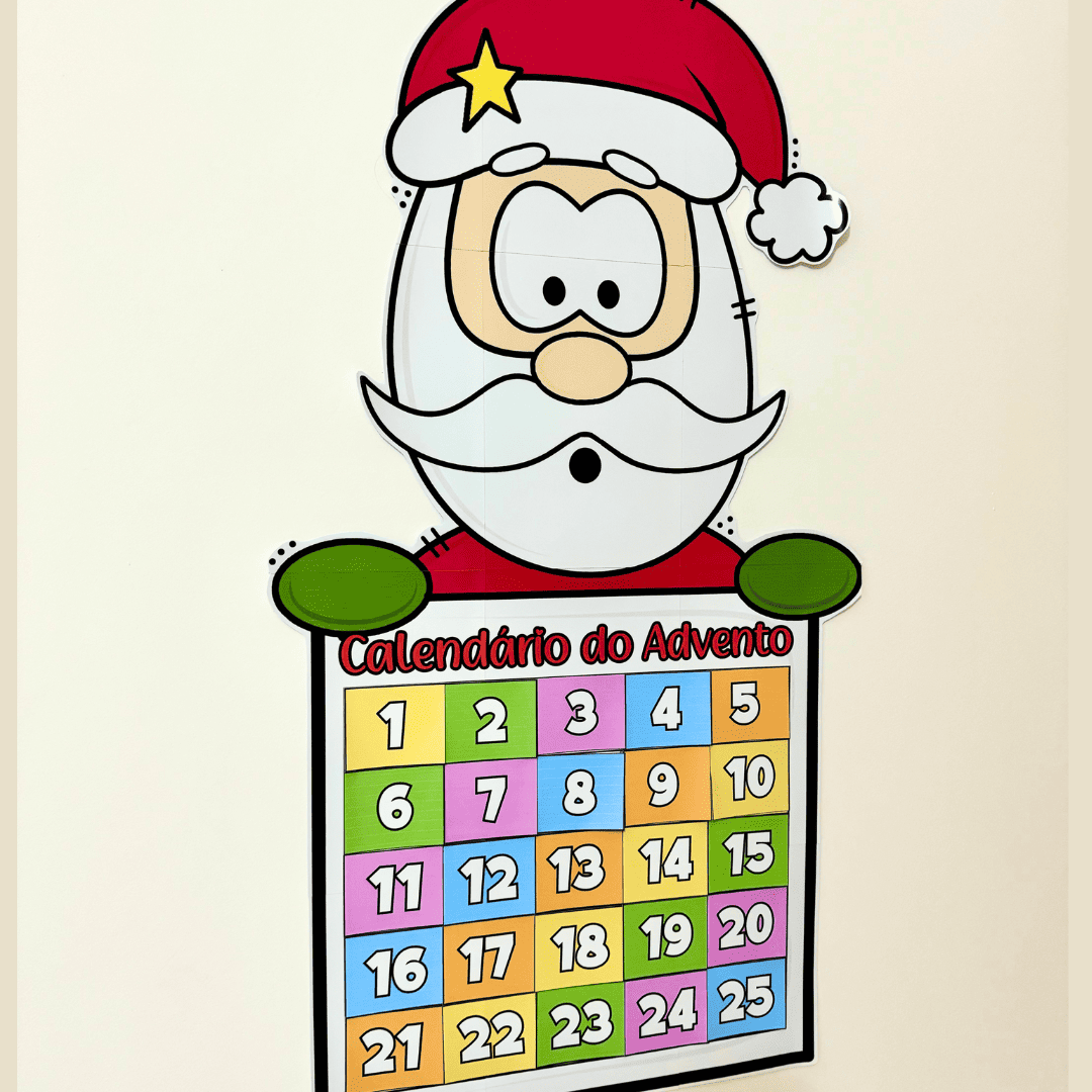 Calendário do Advento Papai Noel