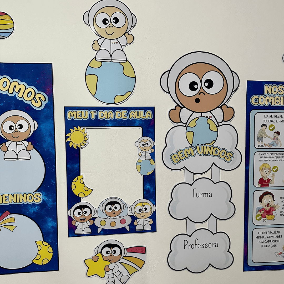 Kit Sala de Aula - Astronauta