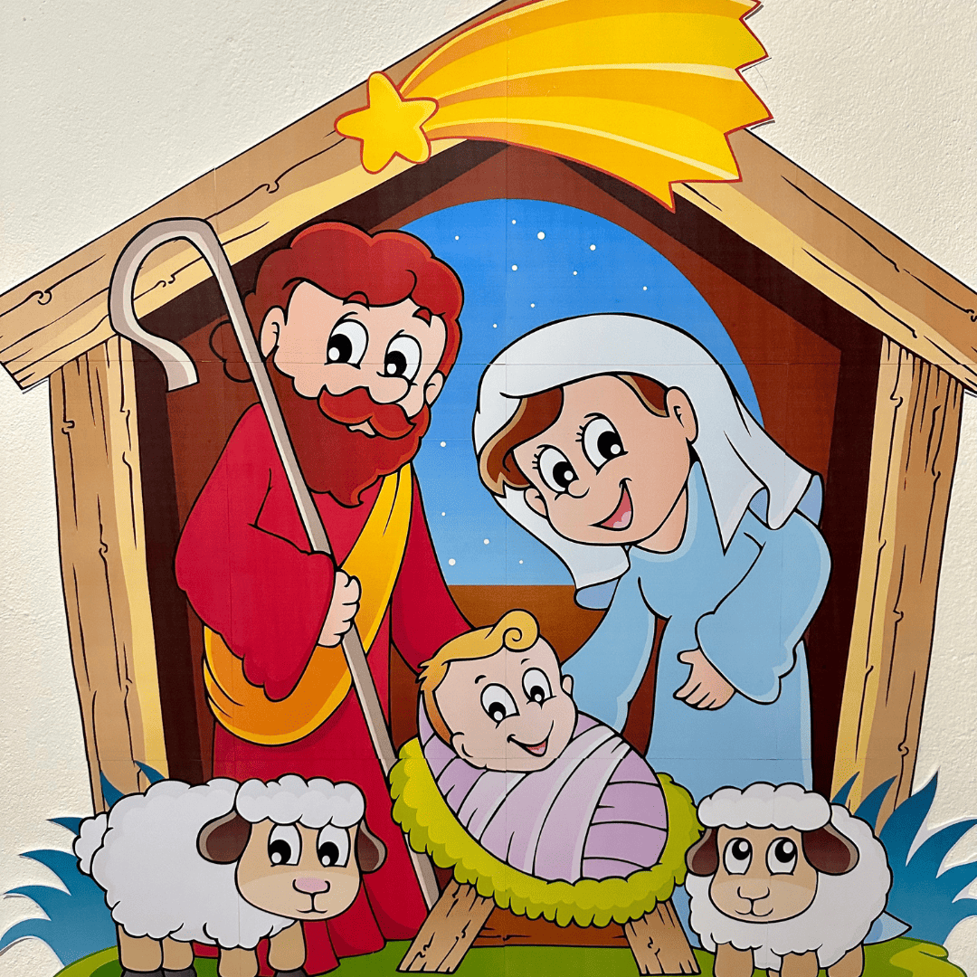 Painel Natal - Presépio
