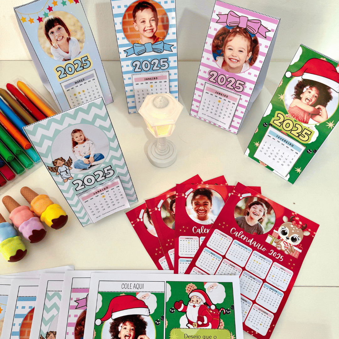 Calendário de Mesa 2025