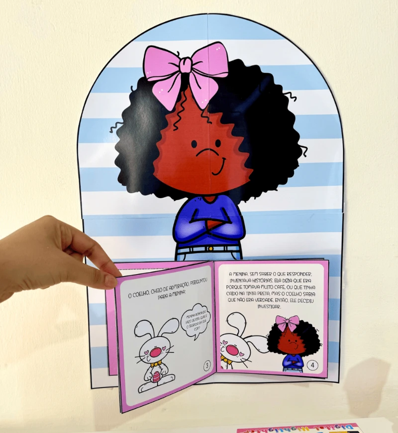 Livro Menina Bonita do Laço de Fita