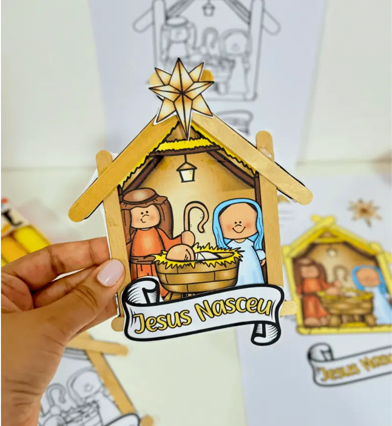 Presépio de Palitos