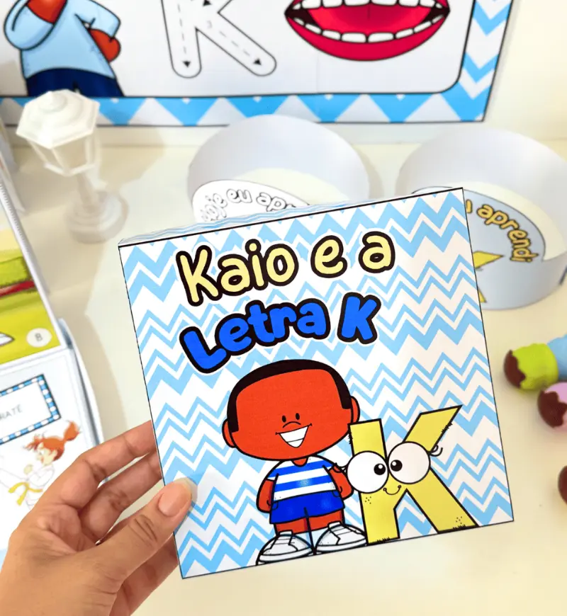 História na Caixa - Letra K