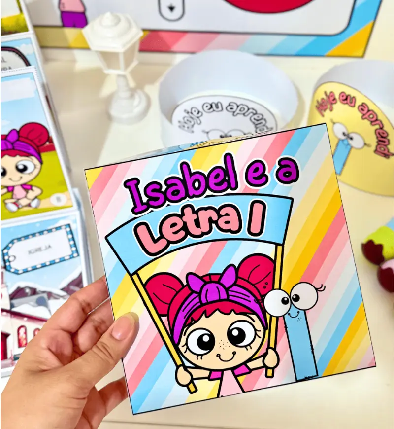 História na Caixa - Letra I