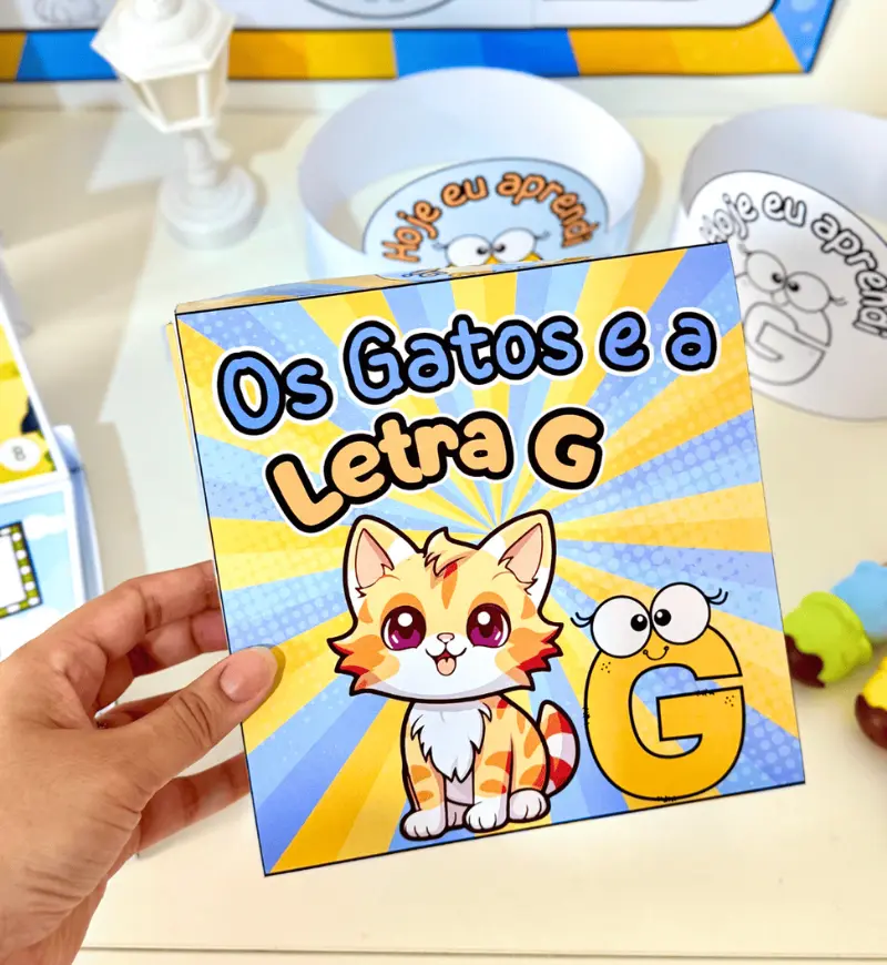 História na Caixa - Letra G