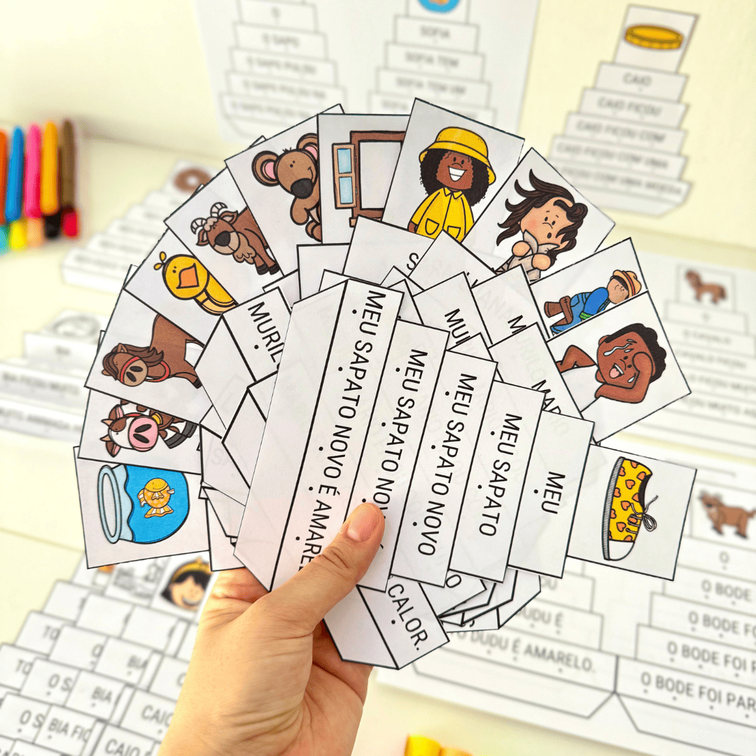 Fichas de Leitura Dobradura