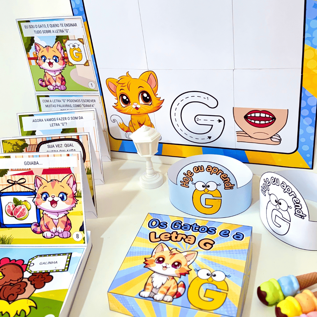 História na Caixa - Letra G