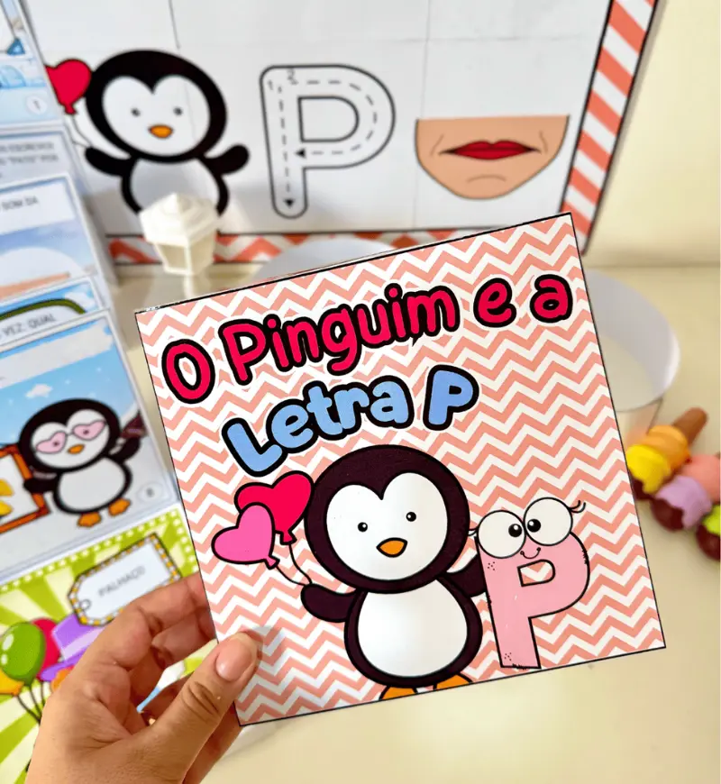 História na Caixa - Letra P