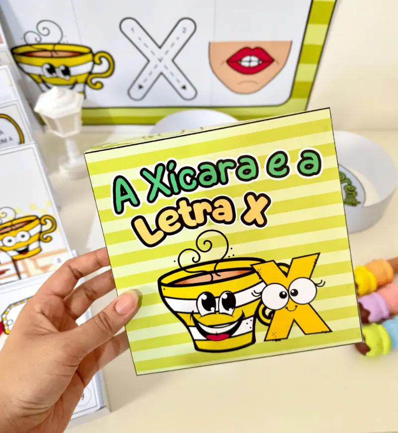 História na Caixa - Letra X
