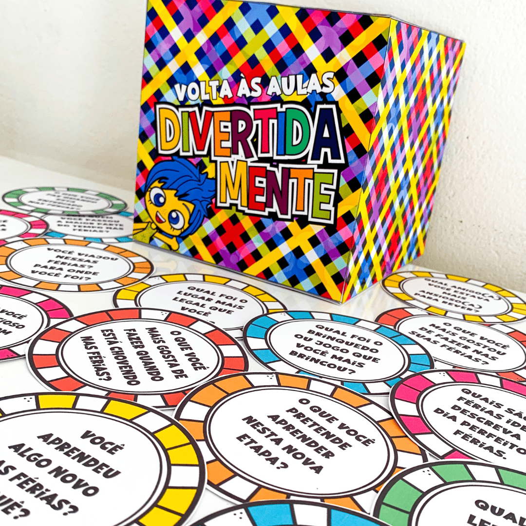Dinâmica Volta às Aulas Divertidamente