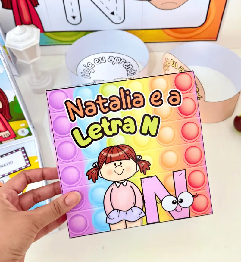 História na Caixa - Letra N