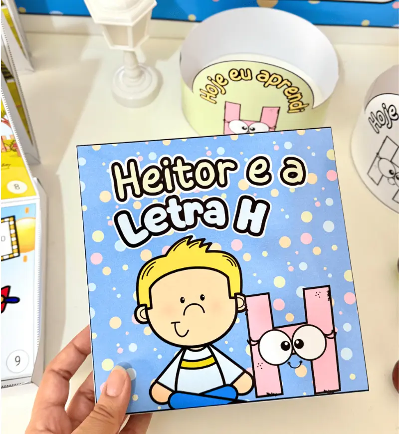 História na Caixa - Letra H