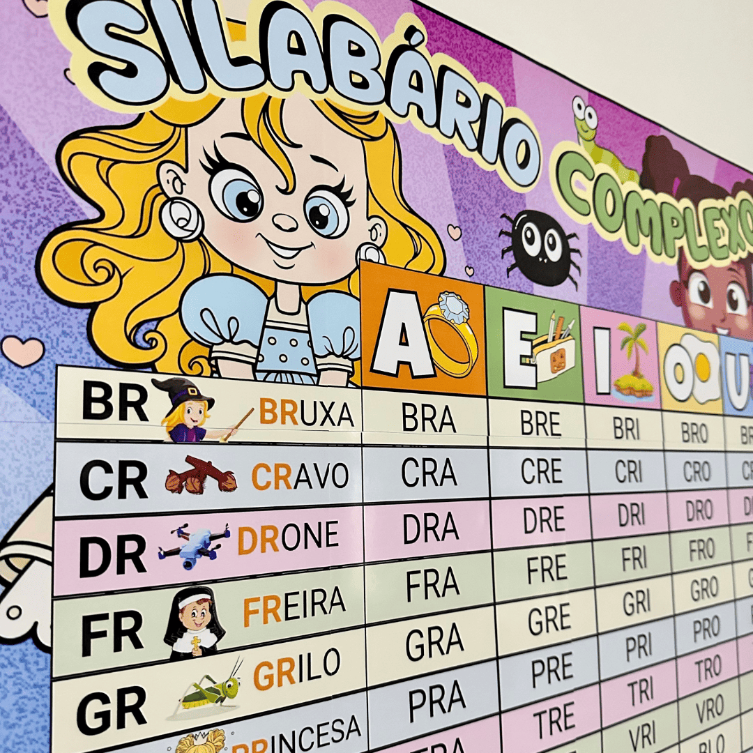 Silabário Sílabas Complexas