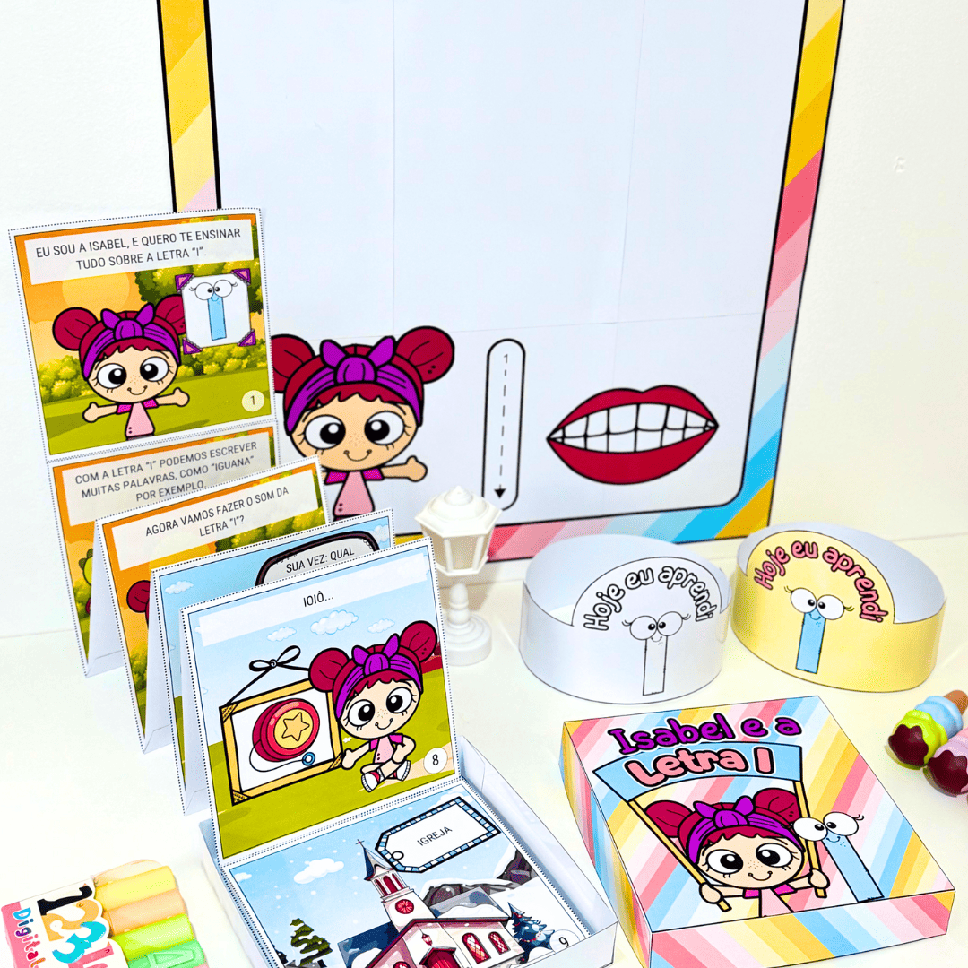 História na Caixa - Letra I