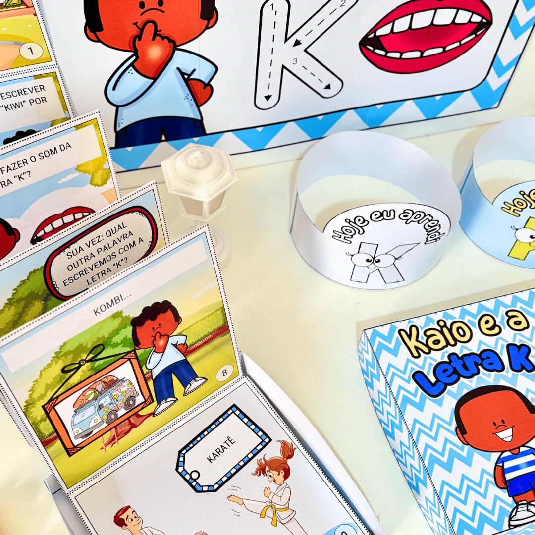 História na Caixa - Letra K