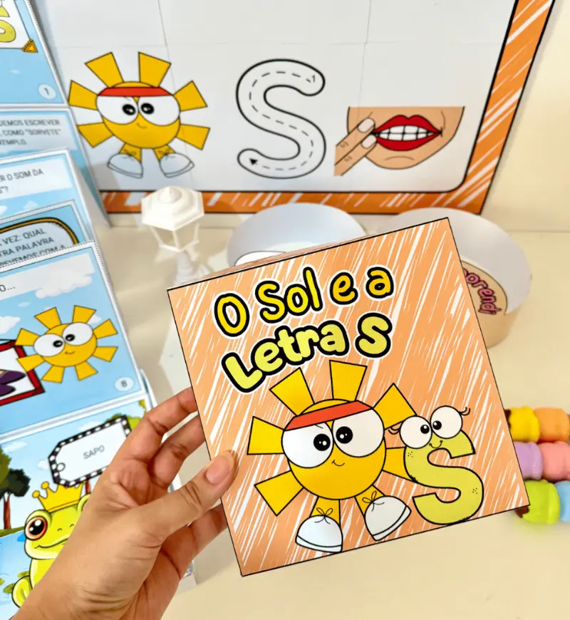 História na Caixa - Letra S
