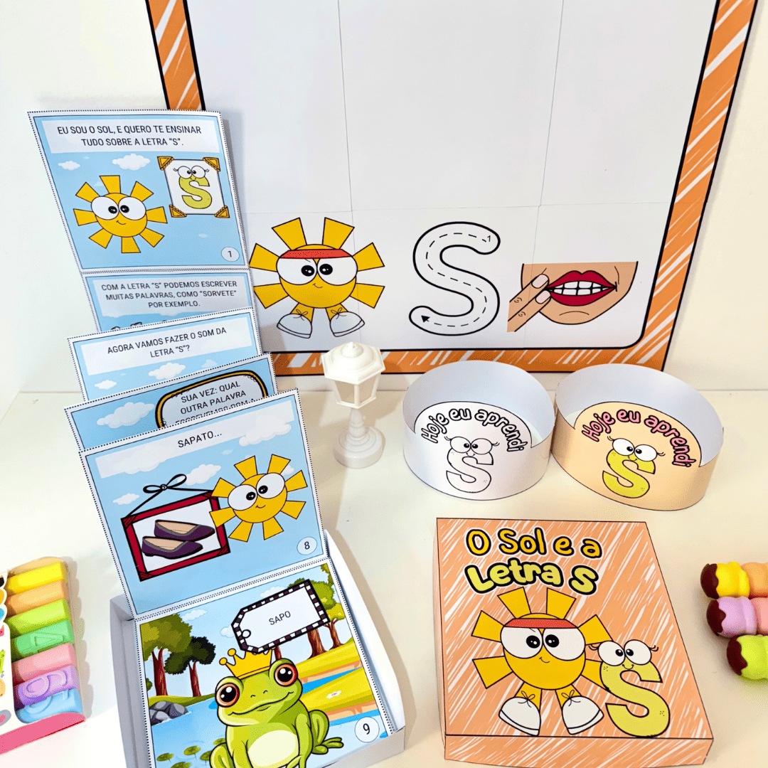 História na Caixa - Letra S