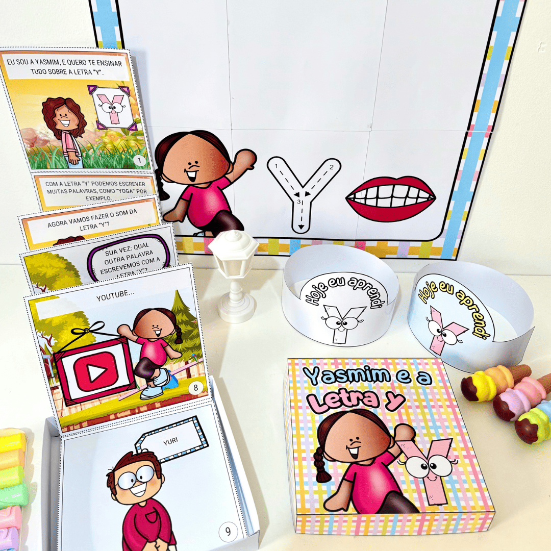 História na Caixa - Letra Y