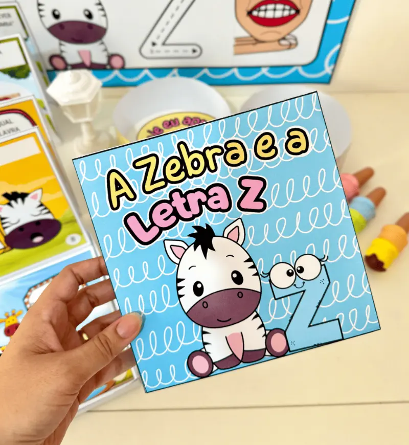 História na Caixa - Letra Z