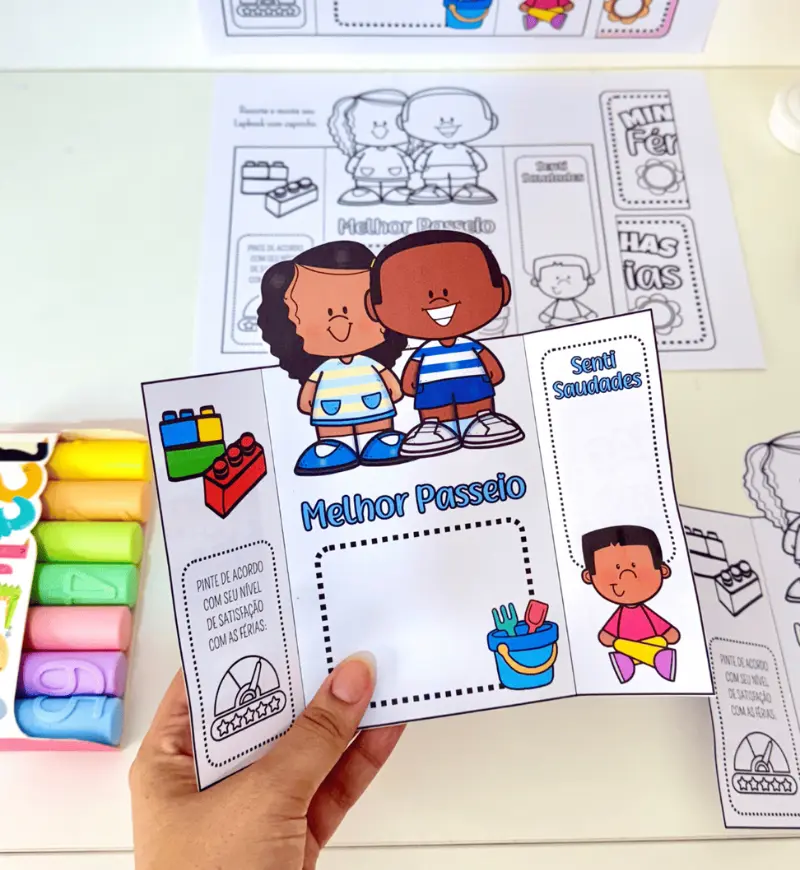 Lapbook Minhas Férias