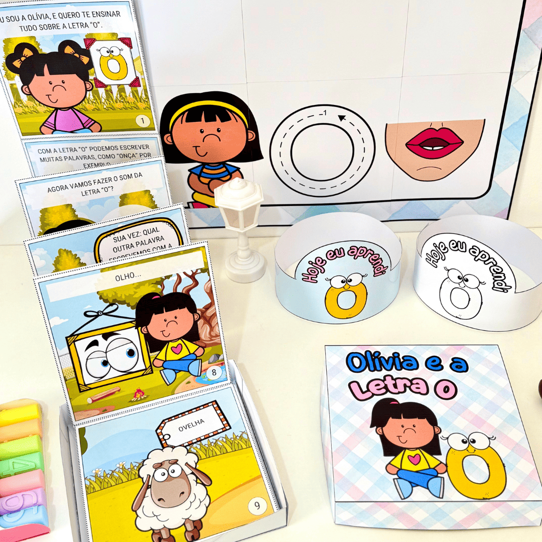 História na Caixa - Letra O