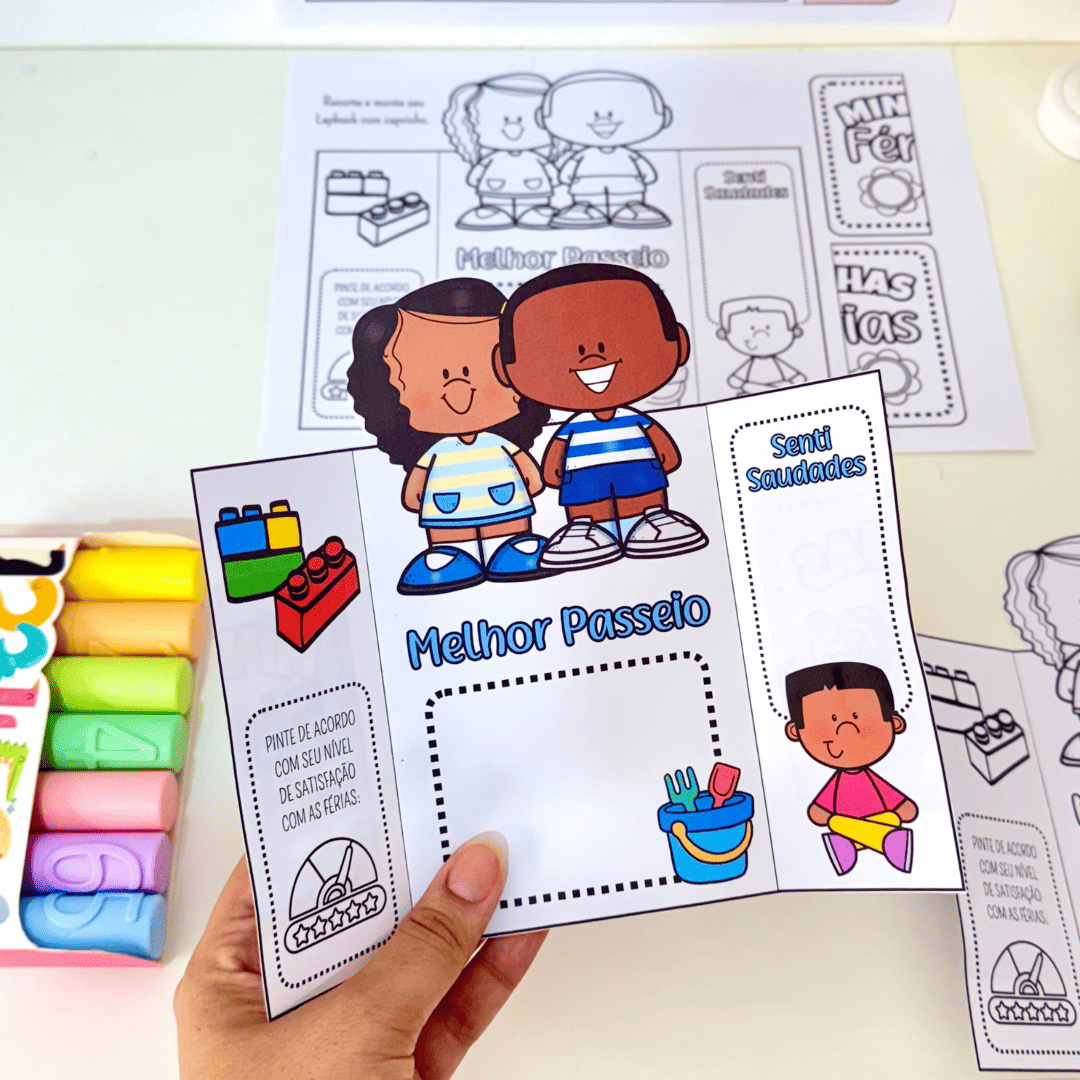 Lapbook Minhas Férias