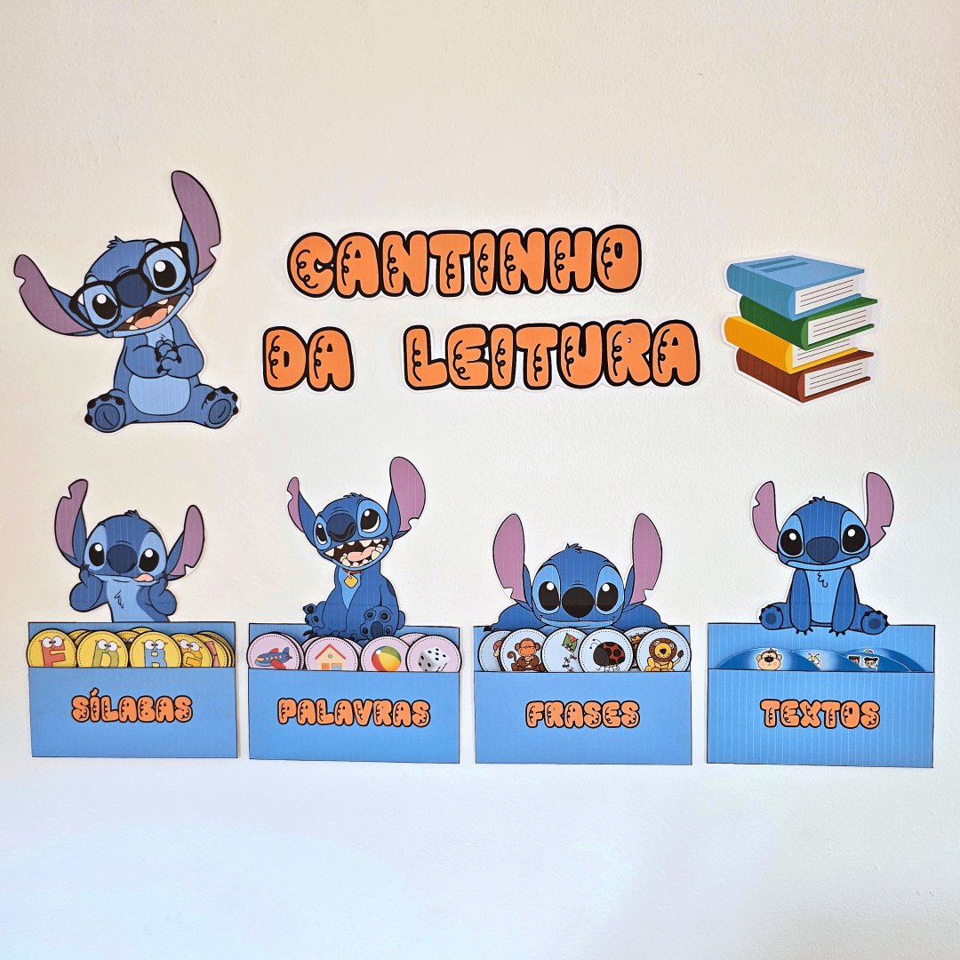 Cantinho da Leitura - Stitch
