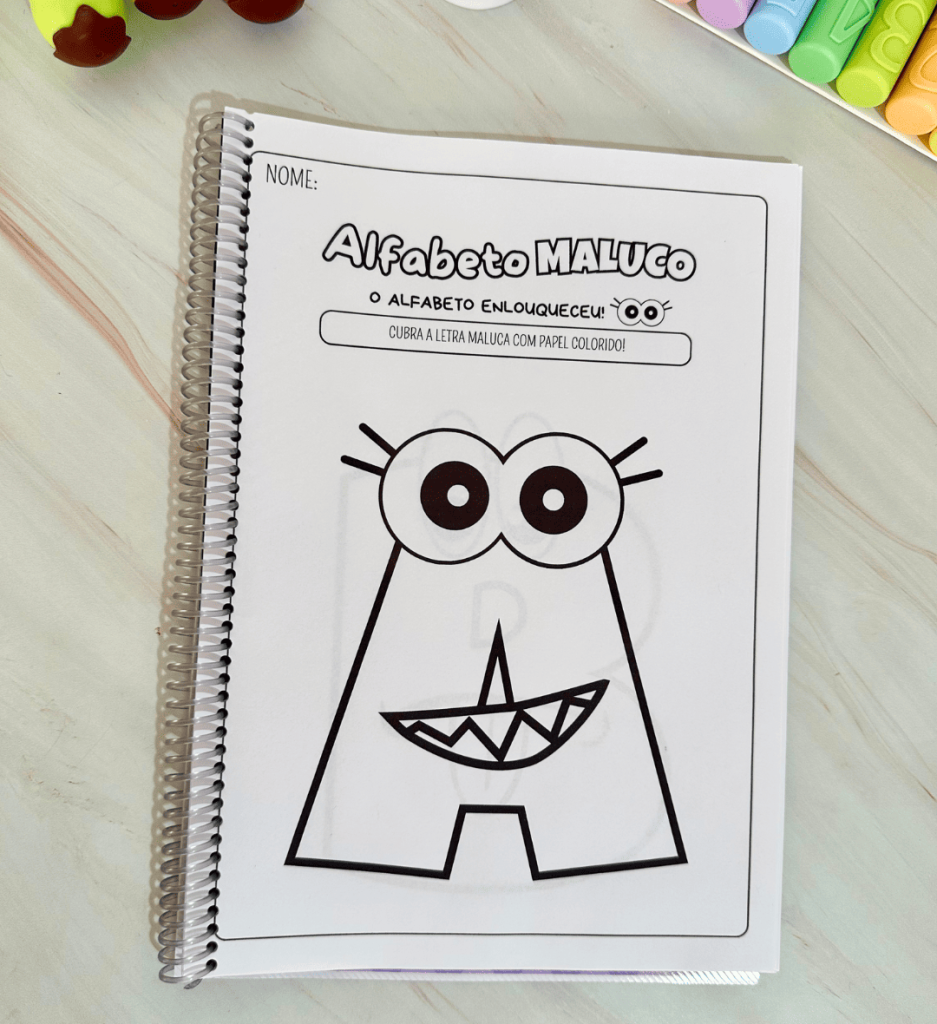 Alfabeto Maluco – Mundo Pedagógico: Atividades da Pro