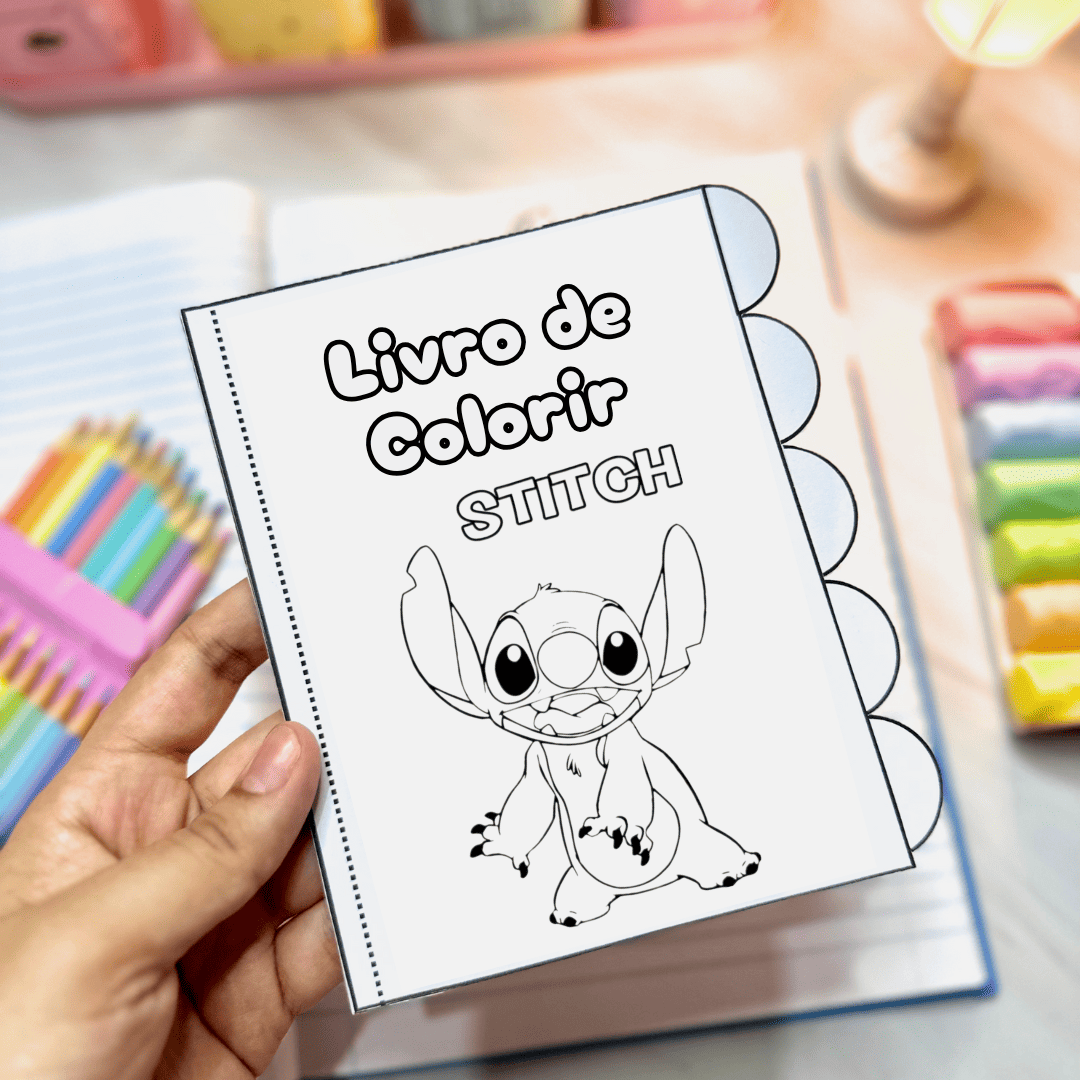 Livro de Colorir - Stitch