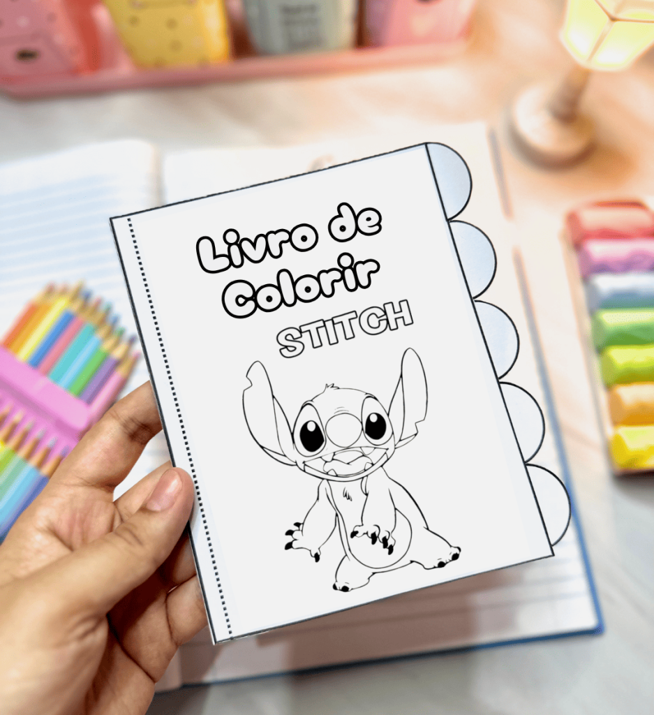 Livro de Colorir – Stitch – Mundo Pedagógico: Atividades da Pro
