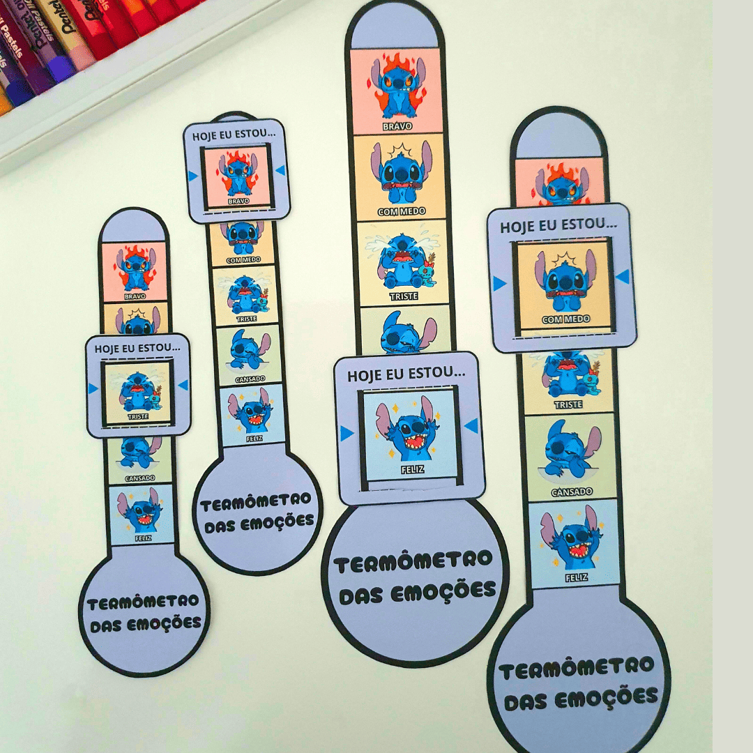 Termômetro das Emoções - Stitch