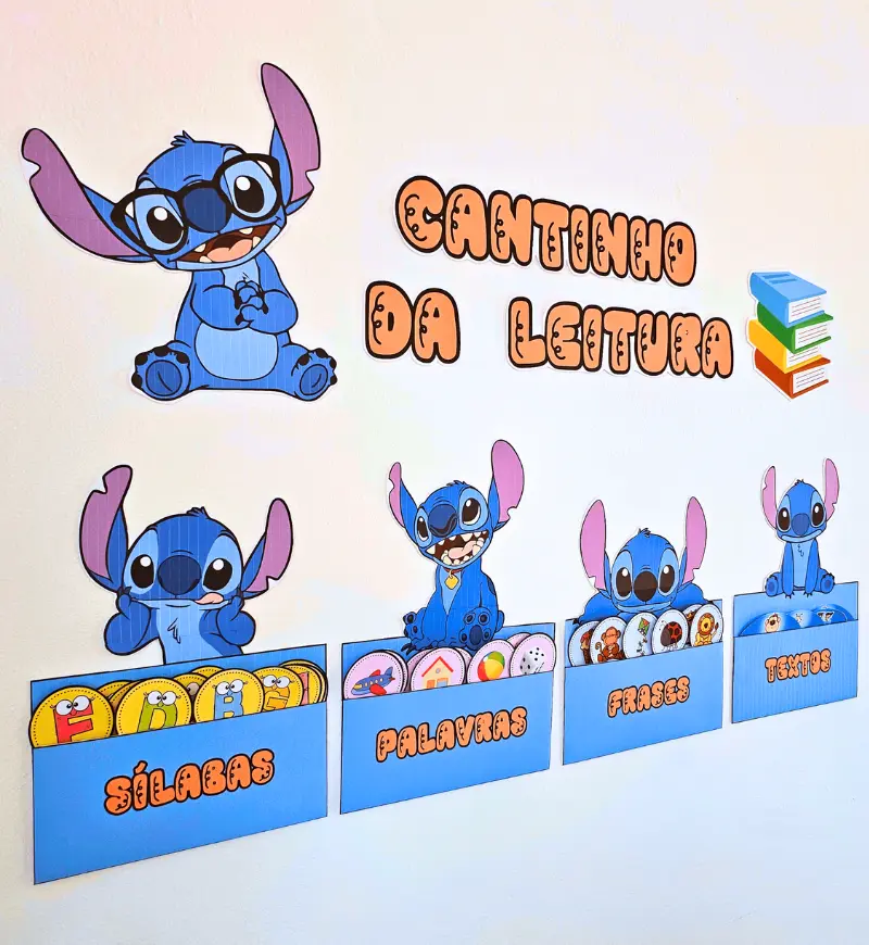 Cantinho da Leitura - Stitch