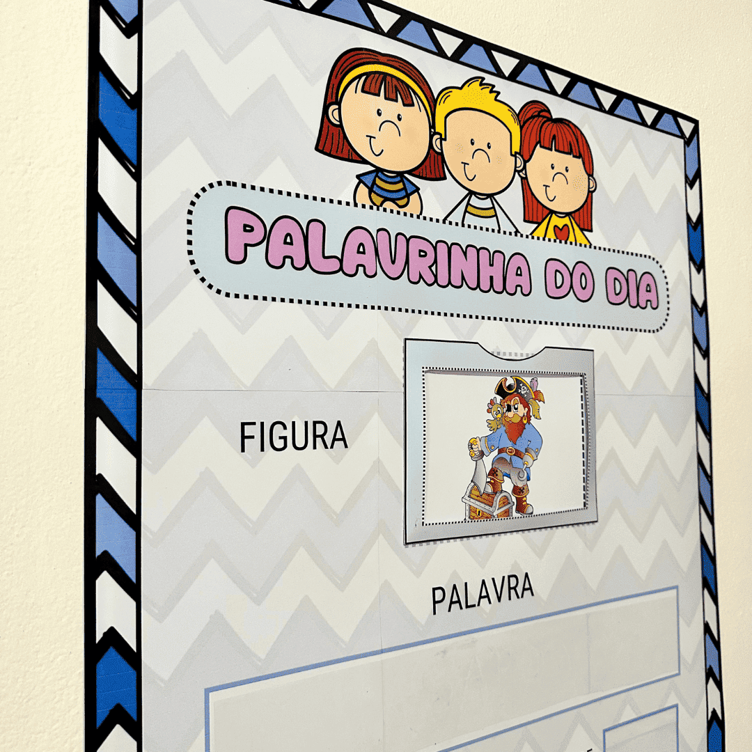 Cartaz Palavrinha do Dia