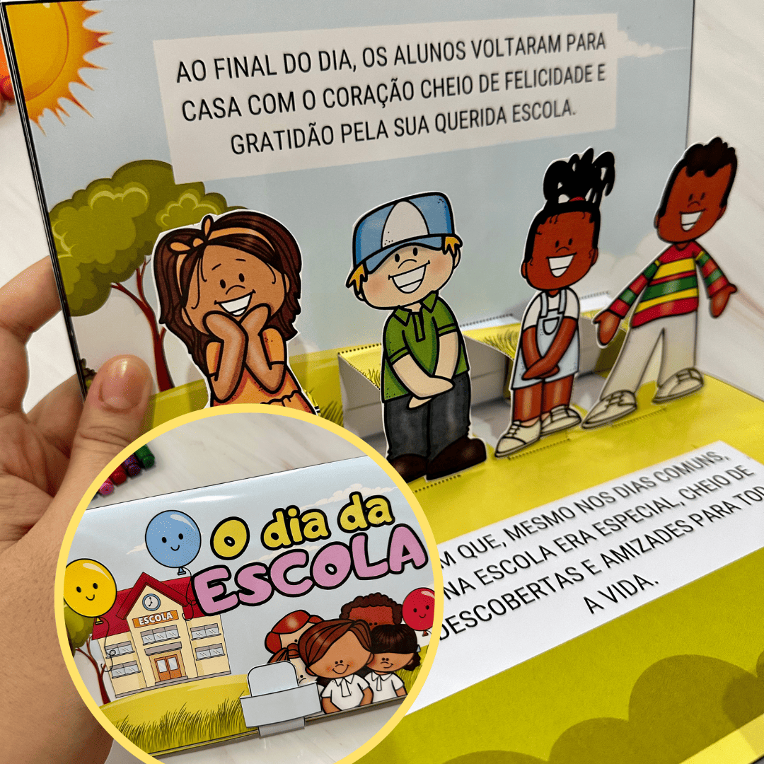 Livro 3D - O Dia da Escola