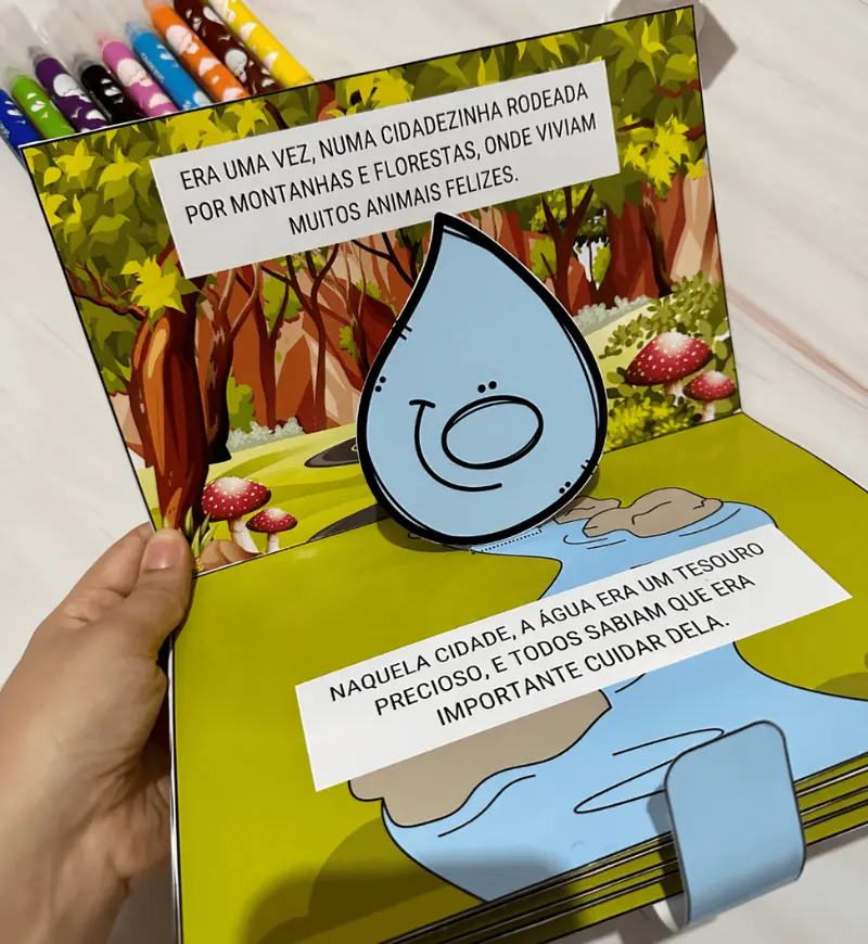 Livro 3D - O Tesouro da Floresta