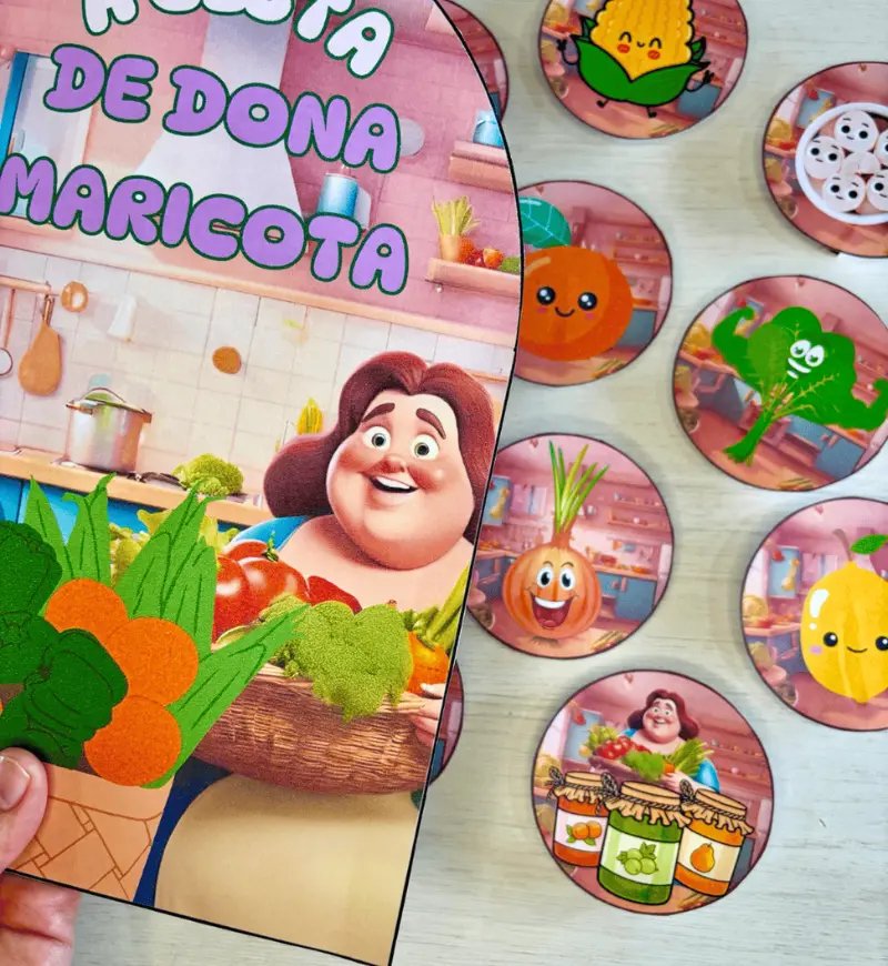 História na Luva - A Cesta de Dona Maricota