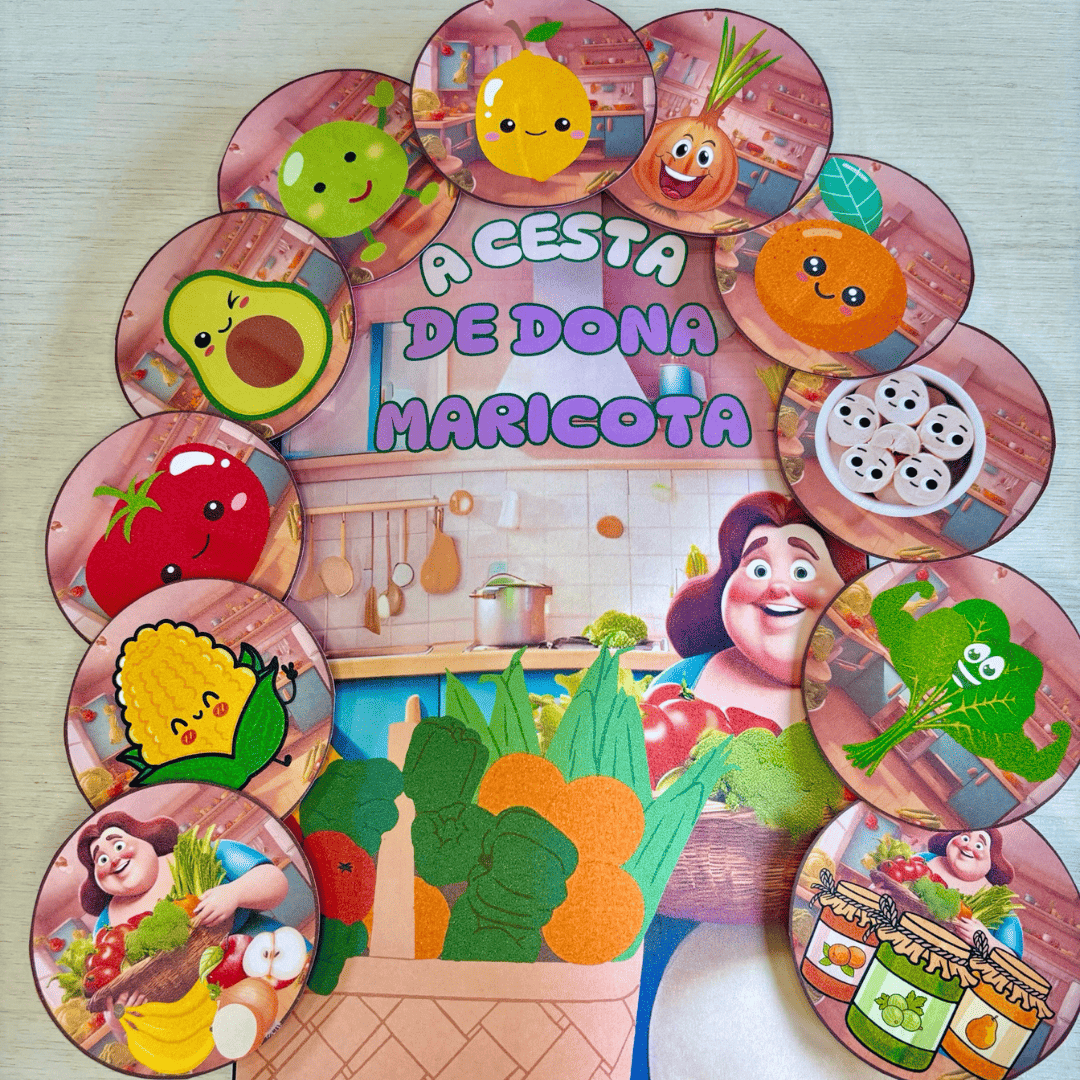 História na Luva - A Cesta de Dona Maricota