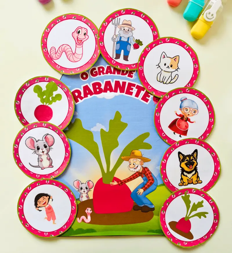 História na Luva - O Grande Rabanete