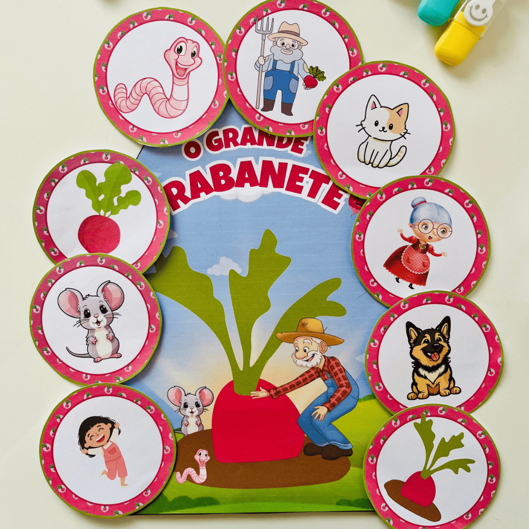 História na Luva - O Grande Rabanete