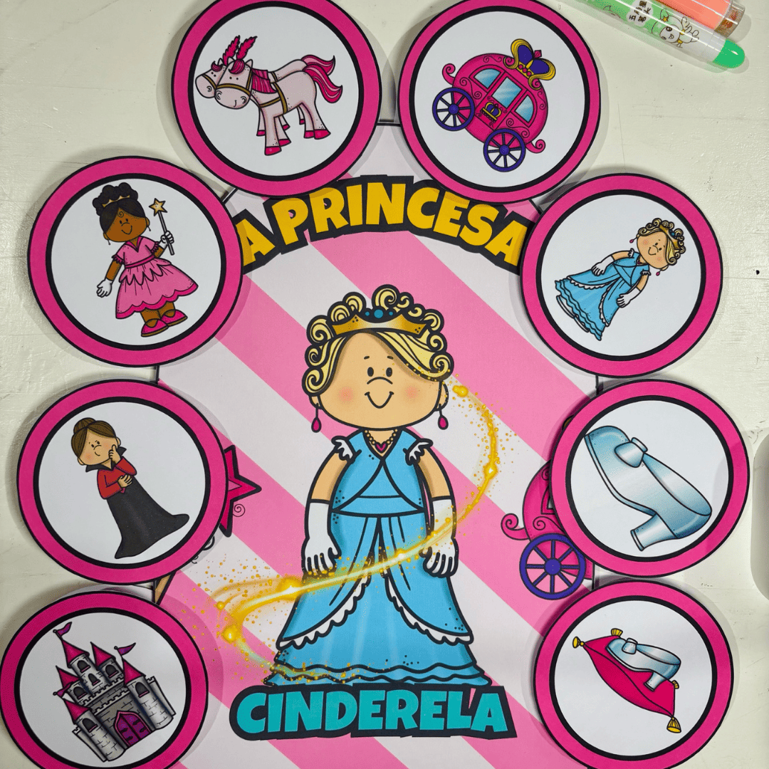 História na Luva - A Princesa Cinderela